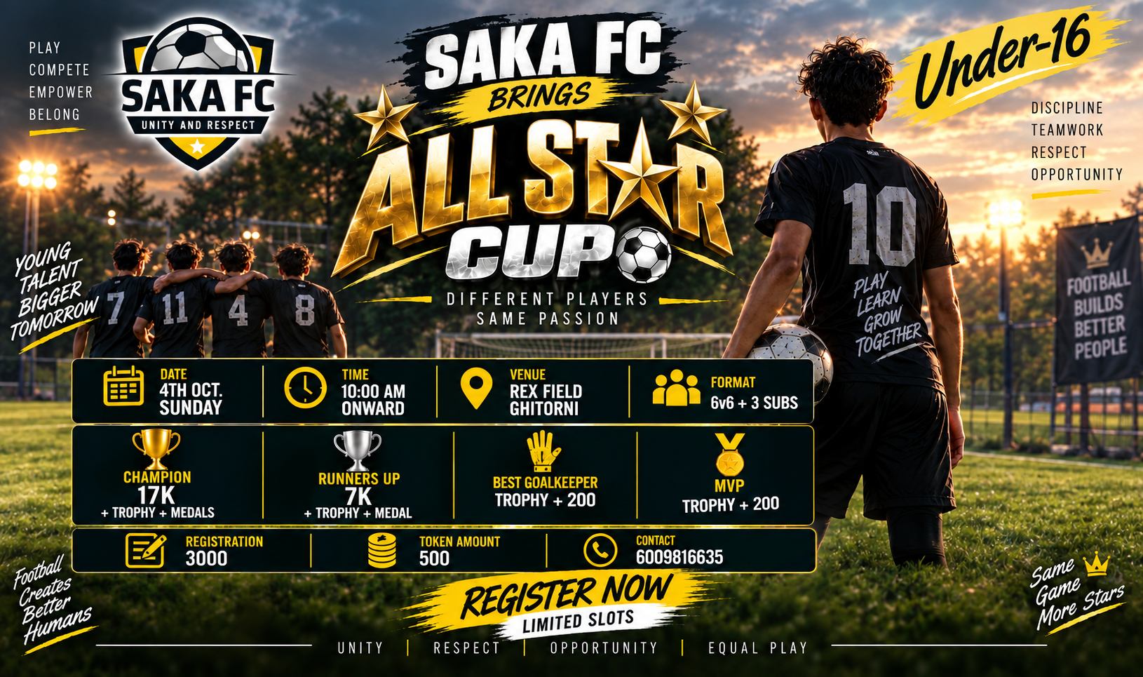 All Star Cup Under 16
